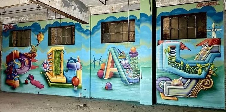 PLAY Mural in Tribune Building | Neighborhood North
